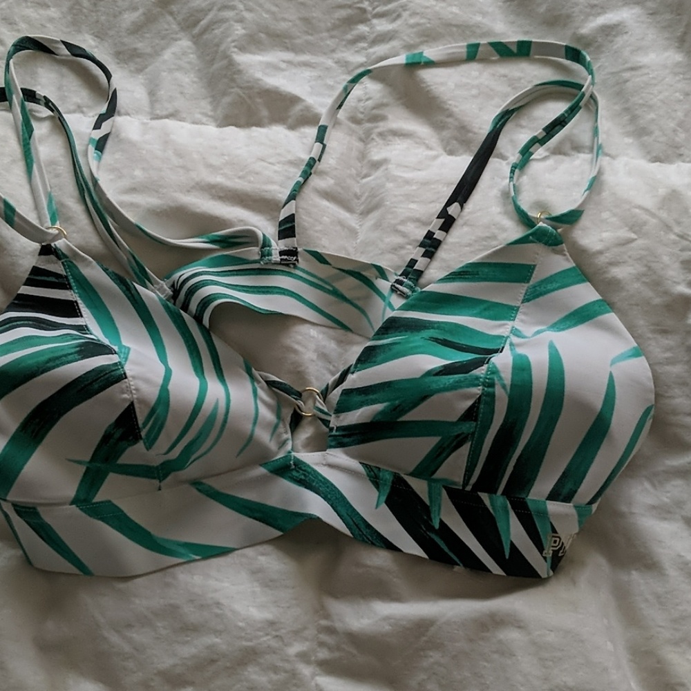 Pink sporys bra
